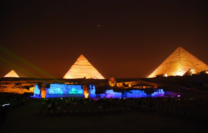 Sound and Light Show at the Pyramids