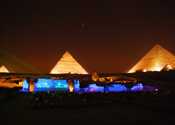 Sound and Light Show at the Pyramids